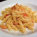 kotsuru's cooksnap of when they made 海老とトマトとオリーブのフジッリ♪.