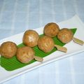 ちー（・＿・）'s cooksnap of when they made おせちに鶏ミンチれんこんボールの甘辛だれ.