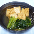ちー（・＿・）'s cooksnap of when they made 小松菜と厚揚げの煮びたし.