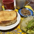 クックchitann's cooksnap of when they made 。。塩パンじゃなく。*塩トースト。。♬.