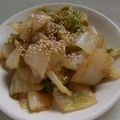 快くん's cooksnap of when they made 余った餃子のタレで☆白菜の中華お浸し♪.