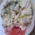 にゃん子っち's cooksnap of when they made 春キャベツとリンゴの爽やかヨーグルサラダ.