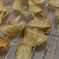 m k's cooksnap of when they made 【農家のレシピ】絶品☆ポテトチップス.