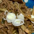 Ayame's cooksnap of when they made 牛肉とごぼうの味噌煮.