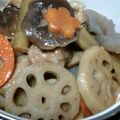 yu～mi's cooksnap of when they made 根菜たっぷり☆母のお煮しめ.