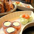 トクライ's cooksnap of when they made スモークサーモンde竜眼卵風【おせち】.