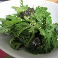 ピンクのたまご's cooksnap of when they made 韓国風春菊サラダ.