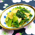 シャンプーハット's cooksnap of when they made うすあげと小松菜の白だしde煮びたしぃ♬.