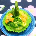 シャンプーハット's cooksnap of when they made お正月なお弁当に☆ポテサラ角松.