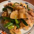 m i w a's cooksnap of when they made 簡単！豚キムチ炒め.
