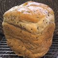 ミセスあまぐり's cooksnap of when they made もちうま♪ＨＢで十六穀米入りセサミパン.