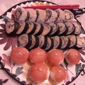 ムニちょん's cooksnap of when they made スモークサーモンのてまり寿司.