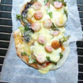 藤崎なるみ's cooksnap of when they made 簡単もちピザ.