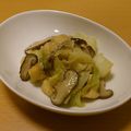yjunjun's cooksnap of when they made ☆キャベツとしいたけのタヌキ煮☆.
