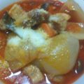 ikko☆'s cooksnap of when they made 豚バラブロックのトロトロトマト煮込み.