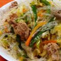 mmameco's cooksnap of when they made 細寒天と豚肉の野菜炒め.