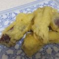 きらり流れ星's cooksnap of when they made ホットケーキミックスでサツマイモの天ぷら.