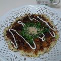 ３児ママCafe's cooksnap of when they made 我が家のお好み焼き！Ｗ肉！！.