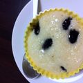 さやちゅ。's cooksnap of when they made ふじっ子の黒豆☆マメ子の蒸しパン.
