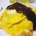 kanadekaze's cooksnap of when they made 卵とろとろオムライス.