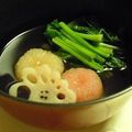 グレナデン's cooksnap of when they made お正月✿ダイエット雑煮＝れんこん餅✿.