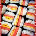 miePINK's cooksnap of when they made スパム　♪まきまき♪　おむすび.