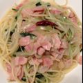 Kentarocky's cooksnap of when they made 水菜消費！水菜とベーコンのパスタ.