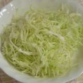chieko333's cooksnap of when they made 誰でも出来る★お店のキャベツの千切り.