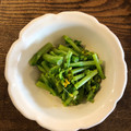 violets's cooksnap of when they made ❀　菜の花のわさびマヨ和え　✿.