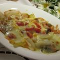 miyuki12's cooksnap of when they made 白菜DEトマトチーズグラタン.