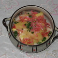 シュナティー's cooksnap of when they made 磯の香り★里芋と桜海老のチーズ焼き.