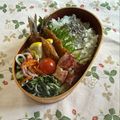 yesmama's cooksnap of when they made 子供が大好き、茄子のベーコン巻き.