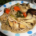 ＊Reiたん＊'s cooksnap of when they made 舞茸きのこそば.