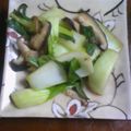 まい　ぼん's cooksnap of when they made 青梗菜と干し椎茸の炒め物（香菇油菜）.
