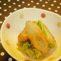 timokomama's cooksnap of when they made ちくわ白菜.