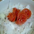 ｊ−ｊ−ｆ's cooksnap of when they made 玉葱＆スモークサーモン②.
