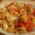 ちゃわ☆'s cooksnap of when they made 厚揚げとキャベツだけ★カレー炒め.