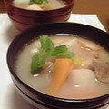 時花菜's cooksnap of when they made 義母の味❀とろ～りコク旨な白味噌のお雑煮.
