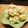ちべターリー's cooksnap of when they made ちくわの天ぷら♪たこ焼き風.