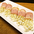 ちべターリー's cooksnap of when they made とろ～♪えのきのベーコンチーズ巻き.
