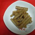 まみんちよ's cooksnap of when they made おせち☆京都風たたきごぼう.