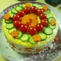 しろくま96's cooksnap of when they made ひな祭りに♪ちらし寿司ケーキ.