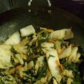 s@chi's cooksnap of when they made 菊菜炒め.