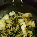 s@chi's cooksnap of when they made 菊菜炒め.