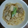 ｃｉｔｏｒｏｎ's cooksnap of when they made 夜食に♪まぜまぜすきやき風うどん.