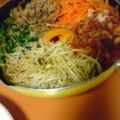 amusan's cooksnap of when they made 簡単おこげが美味しい石焼ビビンバ.
