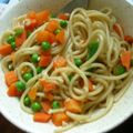 chimiho's cooksnap of when they made にんにくと黒胡椒のパスタ.