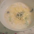 mikinon's cooksnap of when they made 白菜だけの♡ミルクスープ♫.