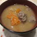 m@n@'s cooksnap of when they made おだしの美味しいいわしのつみれ汁.
