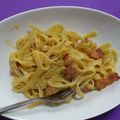 ししーぬ's cooksnap of when they made なんちゃって簡単カルボナーラ.
